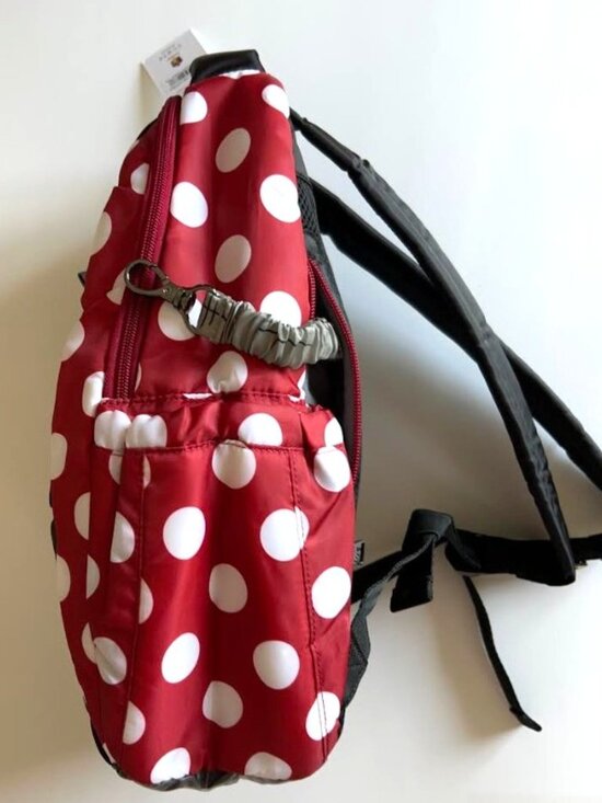 Lug Hopper Backpack Crimson Large Dot Disney Minnie Mouse Polka Dot main image 5